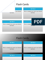 Flash Card Powerpoint Template