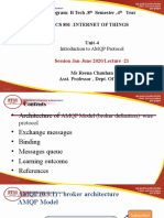 Program: B Tech, 8 Semester, 4 Year Cs 801:internet of Things