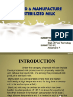 Sterilization of Milk 1