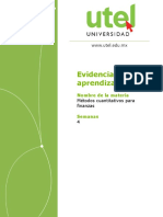 Métodos Cuantitativos para Finanzas - Semana4 - P