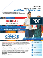 International Day of Education: GL Bal