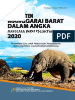 Kabupaten Manggarai Barat Dalam Angka 2020, Penyediaan Data Untuk Perencanaan Pembangunan