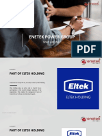 Enetek Power Group Company Profile