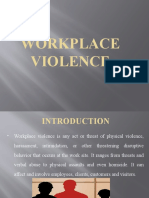 OB-Workplace Violence