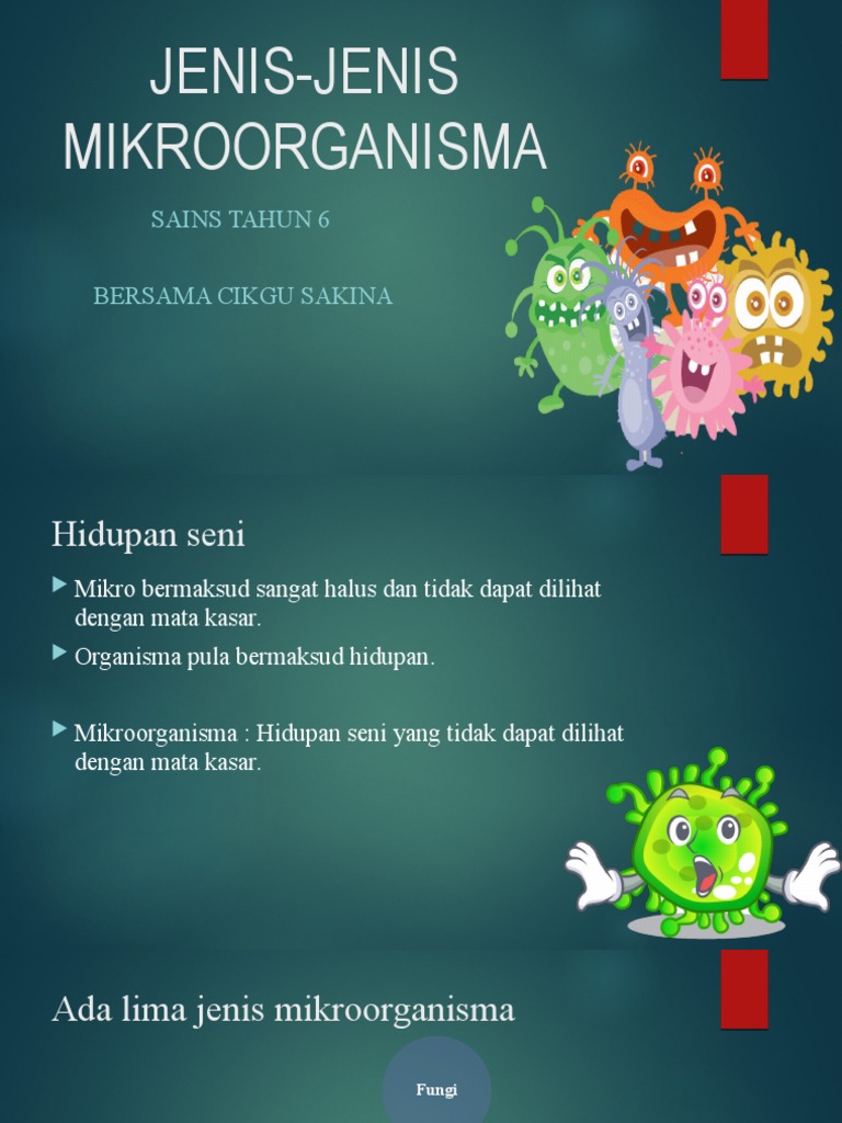 Jenis-Jenis Mikroorganisma  PDF
