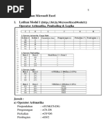 Modul Dasar Microsoft Excel 2024 | PDF | Metode & Bahan Ajar