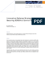 Innovative Defense Strategies For Securing SCADA & Control Systems