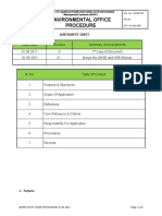 22 Environmental Office Procedure