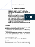 Image Analysis System For Quantitative Metailography: Geywords