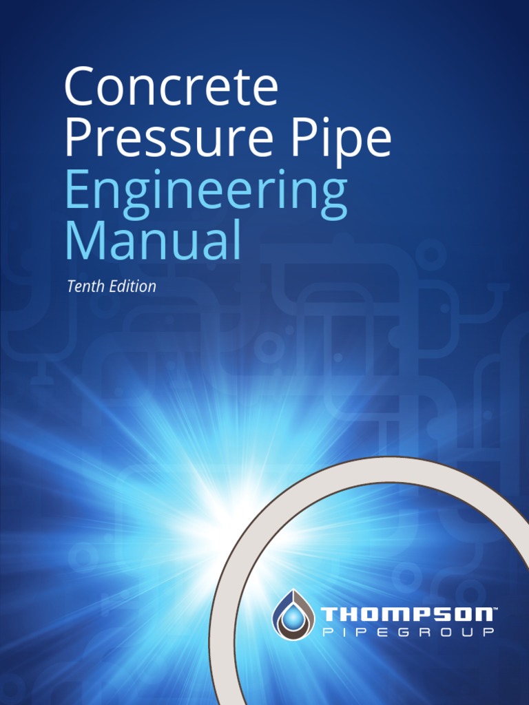 Engineering Manual: Concrete Pressure Pipe | PDF | Pipe (Fluid ...