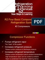 R2 Four Basic Components of A Refrigeration System: #2 Compressors