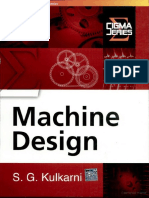 Machine Design by S G Kulkarni Notes. PDF