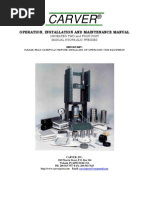 Download Carver Hydraulic press manual by gotboost777 SN51765068 doc pdf