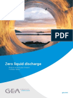 Zero Liquid Discharge: Reduce End-Of-Pipe Streams Increase Values