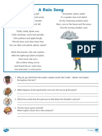 Poetry Reading Revision Mat