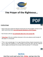 The Prayer of The Righteous