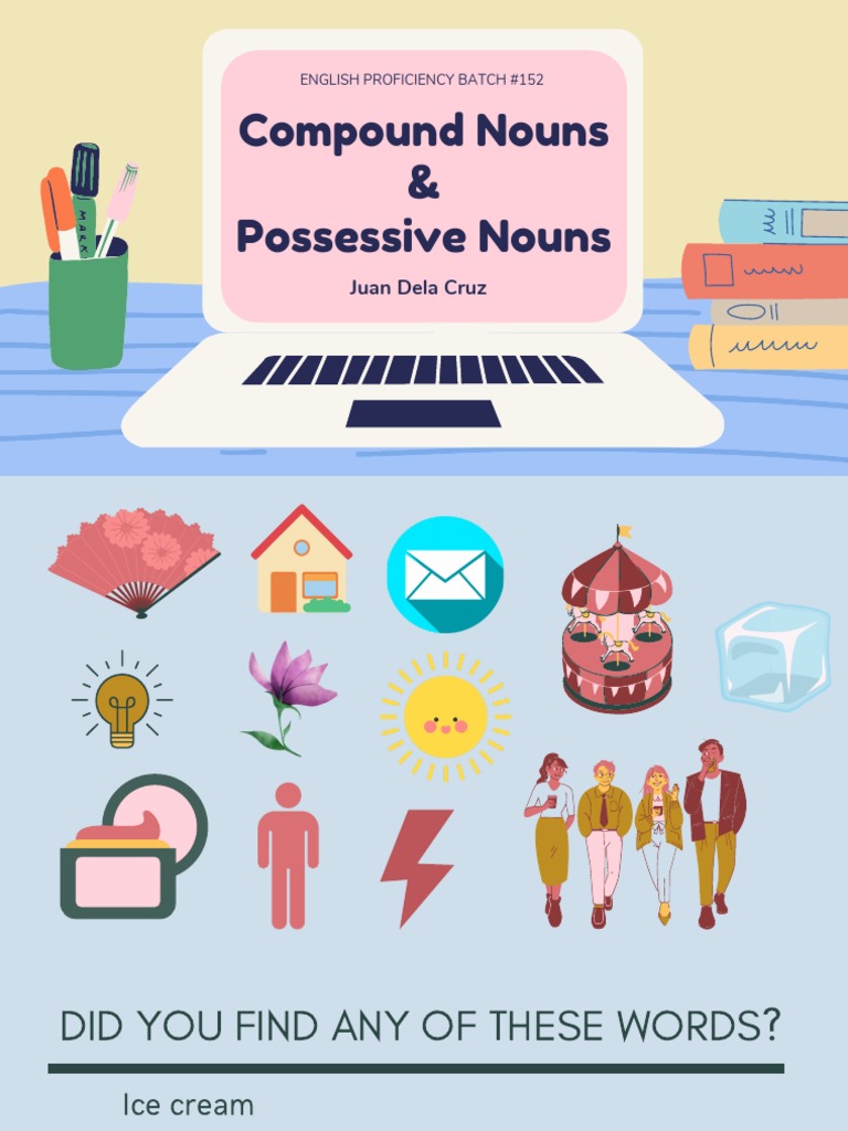 Compound Nouns - Possessive Nouns | PDF | Noun | Plural