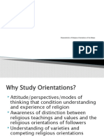 SSA2206 Lecture 2 Characteristics - of - Religious - Orientation 2016 - 15082016142315168