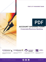 Bank account authorization and fraud prevention document