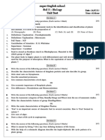 Super English School STD 11: Biology Unit Test: Chapters: 1,2,3 Date: 24/07/21 Total Marks: 50marks Time: 02 Hour