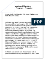 Finlatics Investment Banking Experience Program - Project 4