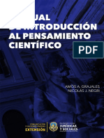 Manual de Introduccion Del Pensamiento Cientifico