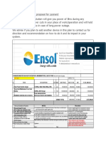 Inverter Back Up Plan Proposal For Leonard