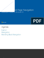 Windowing and Page Navigation: Developer's Guide To Windows 10