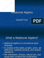 Concepts of Relational Algebra
