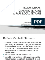 Kel 4 - Kls Bandung - Cephalic Tetanus