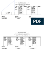 SAN FELIPE NERI PARISH Sanitation Ministry Schedule For July 25, 2021