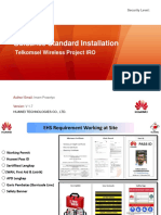 Guidance Standard Installation Telkomsel Project IRO - (In Bahasa) - Ver1.7 Update