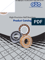 Product Catalog: High-Precision Ball Bearings
