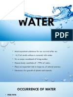 Water: 9 Chemistry (Unit 3)