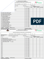 MODELO DE DIÁRIO 2021.5 - RENDIMENTO ESCOLAR - TURMA 601