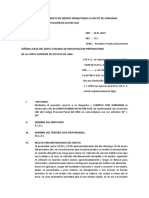 15.- Modelo de Ofrecimiento de Medios Probatorios a Efecto de Subsanar Omisión Para La Constitución en Actor Civil