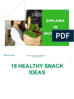 Din 15 Healthy Snacks