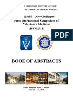 Book of Abstracts_„One Health – New Challenges“ First International Symposium of Veterinary Medicine (ISVM2015)