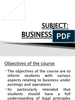 Business Law - Chapter1