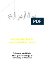 Local Factors Affecting Periodontal Disease