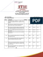 Q.No Questions Marks CO BL PI