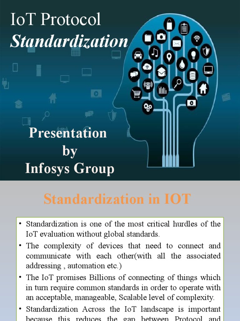 Infosys GRP Presentation PDF Scada Of Things