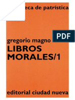 42. Gregorio Magno - Libros Morales 1