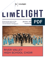 River Valley High School Choir Programme Notes