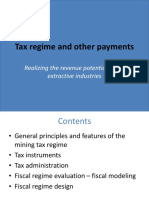 Optimize Tax Regime for Extractive Industries