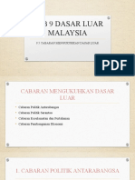 Bab 9 Dasar Luar Malaysia