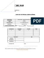 Camicundo - Agro Pecuaria, Lda - Nota de Entrega