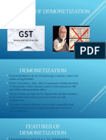 Concepts of Demonetization and GST