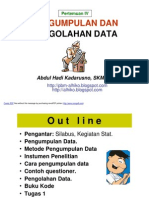 Download Statistik Kesehatan- Pengumpulan dan Pengolahan Data by Abdul Hadi Kadarusno SN51768144 doc pdf