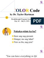 The Code: by Dr. Taylor Hartman